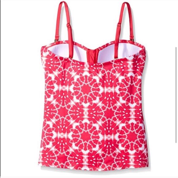 24th & Ocean Tankini Adjustable Swim Top - Picture 3 of 5